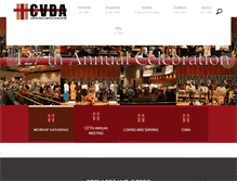 Tablet Screenshot of cvba.org